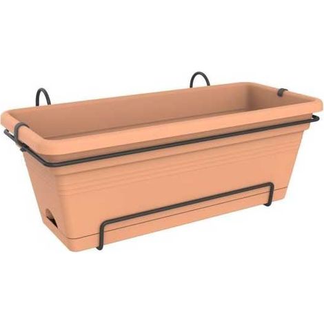 Elho Green Basics Trough Xl Allin1 55 Mild Terra Fioriera Rettangolare