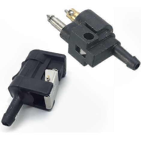 Adaptateur de tuyau de carburant 1/4" 6 mm pour moteurs hors-bord (1/3)