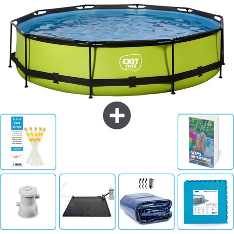 Exit Pool Rund - 360x76 cm - 7-teilig S340