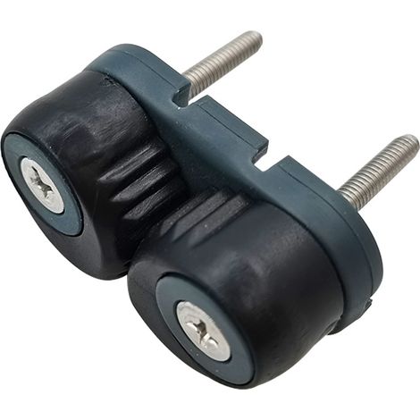 Black nylon rope clamp, 48mm rope clip without wire, rope clamp board, sailboat rope accessory - Green - 11 (1/4)