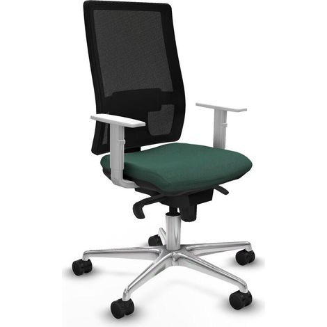 Piqueras y Crespo 4B086N0 Chaise de bureau verte ergonomique (1/3)
