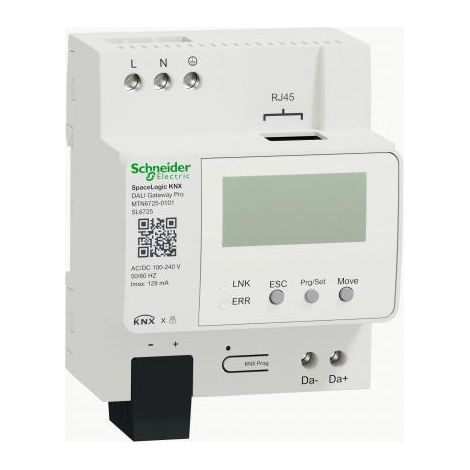 Schneider Electric MTN6725-0101 DALI Gateway Pro nero