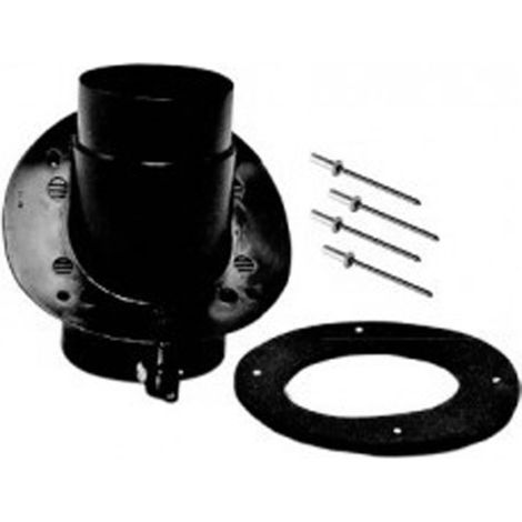 Kit entrée d’air noir pour centrales Cyclovac E215, H215, E615, H615, DL615, HX615, E715, H715, DL715, HX715, E2015, H2015, DL2015, HX2015 et HX7515, Cyclovac REPINTKG (1/2)