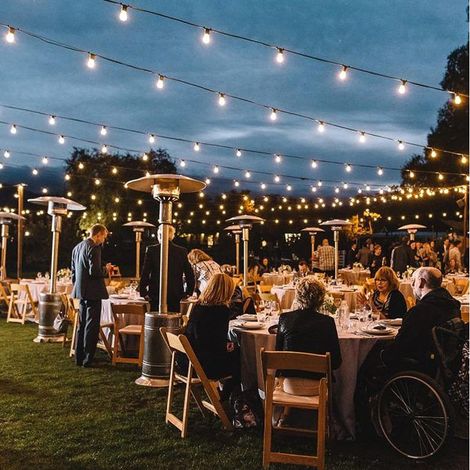 GROOFOO Guirlande Extérieur 15m G40 Guirlande Lumineuse Exterieure avec E12 50+2 LED Ampoules IP45 Imperméable,Blanc Chaud Chaîne Lumiere Exterieur pour Patio Fête Mariage (1/2)