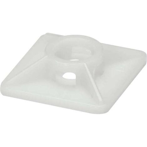 Phoenix Contact WT-BASE LS HF 6 Supporto per cavi autoadesivo 3240708 aperture su 4 lati Trasparente 100 pz. (1/2)