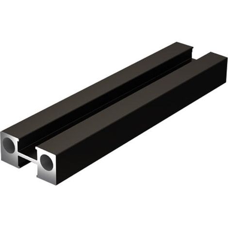 Perfil H Divisor (GIACOMO) Negro Mate Textur 1,5Mt