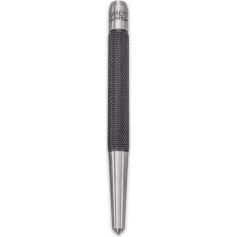Poinçon central 117E avec tige ronde, longueur de 12,7 cm, diamètre de pointe conique de 6,35 mm (1/5)
