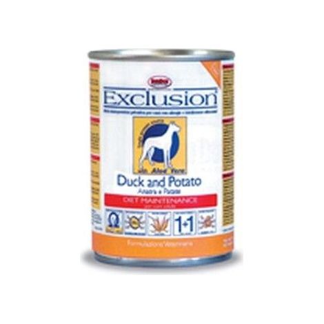 Exclusion Cane con Intolleranze, Anatra e Patate 400 Gr.