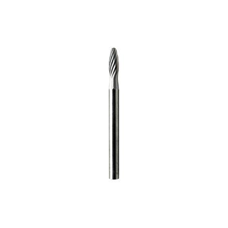 PG - FRESA AL CARBURO DI TUNGSTENO FIAMMA 3 MM - 65.000 RPM