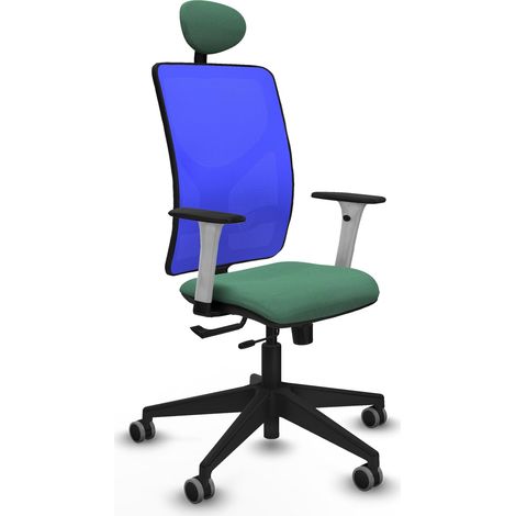 Silla de oficina piqueras y crespo Motilla blanco espuma alta densidad (1/2)