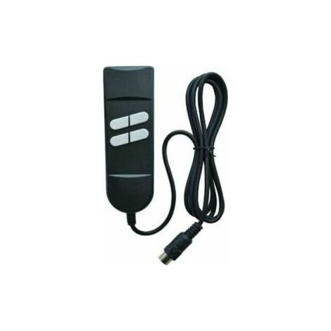 Télécommande Fauteuil Relax Electrique,Télécommande Fauteuil Releveur Contrôle Manuel 4 Boutons 5 Broches Utilisé Pour 2 Moteurs - Fauteuil Inclinable Ou Alors Chaise Haut Et Bas (1/4)