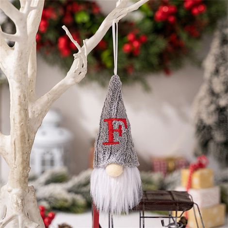 Pendentif Noel - Homme Age Nain Sans Visage - Ornements De Noel - Decoration Arbre De Noel - Lot De 1 (1/5)