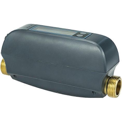 Vanne d'eau intelligente Tuya WiFi : débit et compteur d'eau, commande à distance marche/arrêt, affichage en temps réel, prise UE. (1/5)