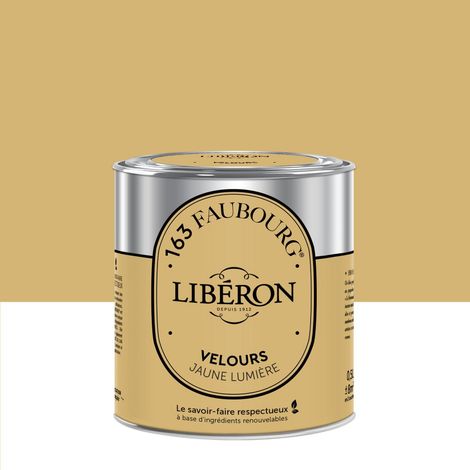 Pittura multisuperficie giallo chiaro 163 Faubourg Libéron velluto 0,5 l LIBERON