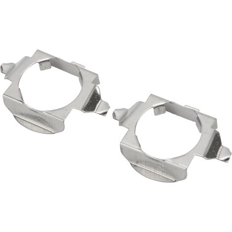 Adaptateurs de douille pour lampe LED (lot de 2), 10 W, acier inoxydable, base de lampe facile à installer. (1/5)
