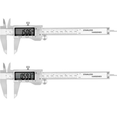 Vernier Caliper Outil de Mesure Pied à Coulisse Electronique de 150mm Professionnel Numérique Caliper Pied à Coulisse (1/4)