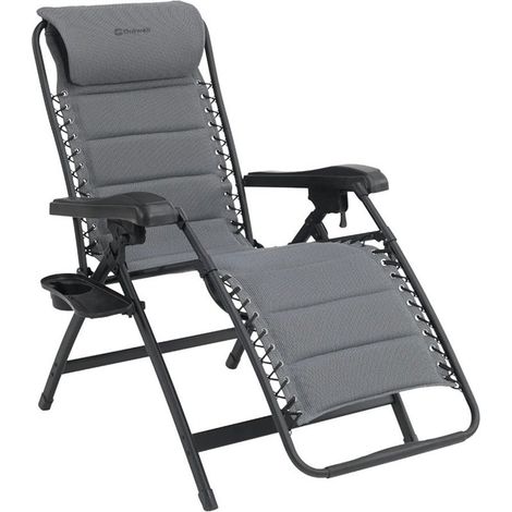 Outwell Acadia Silla Tumbona Gris (1/2)