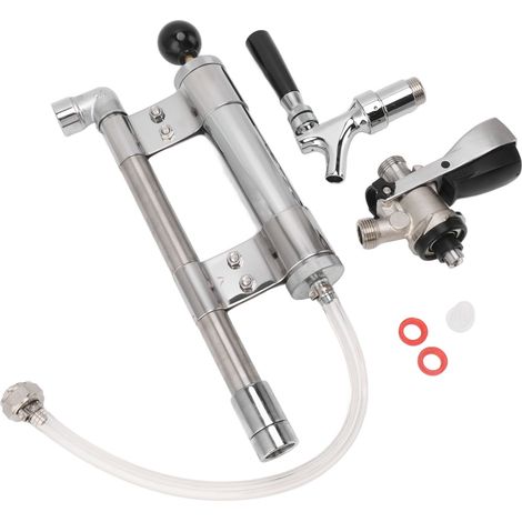 Pompe à bière pression pour fût de 20 cm (8 pouces) - Pompe manuelle pour fût de 20 cm (8 pouces) - Pompe de pique-nique avec robinet à bière - Pompe à bière pression pour brassage amateur (1/5)