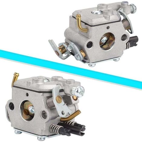 Ulisem Carburateur C1Q-EL24 pour débroussailleuse/coupe-bordures Husqvarna 123C 123L 123LD 223L 223R 322C 322R 323C (avec filtre à air)
