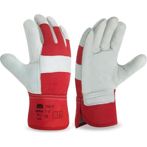 MARCA guante mixto piel flor y lona 788pr t-9 , · Guante Mixto de Flor VacunoEl guante mixto de flor vacuno está diseñado para ofrecer una excelente protección contr