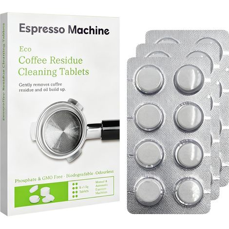 Pastilles nettoyantes pour machine à café, Nettoie efficacement la saleté (1/5)