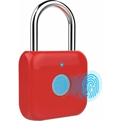 Cadenas d'empreintes digitales, Serrure de casier électrique pour casier de gymnase, casier d'école, bagages (1/5)