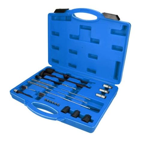BRILLIANT TOOLS Juego de limpieza de asientos e inyectores, 21 piezas - BT551300