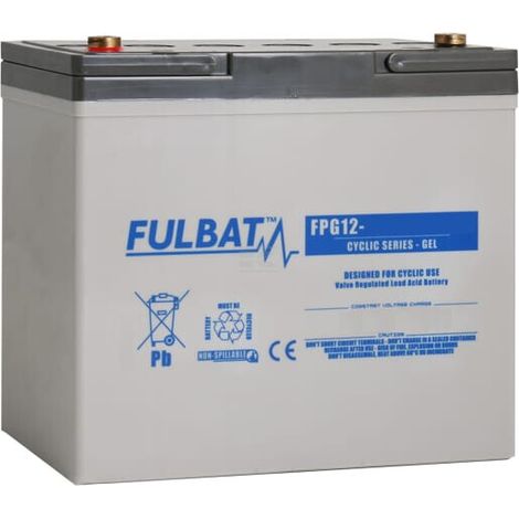 Bater铆a de gel 12 V 60 Ah FULBAT FPG1260