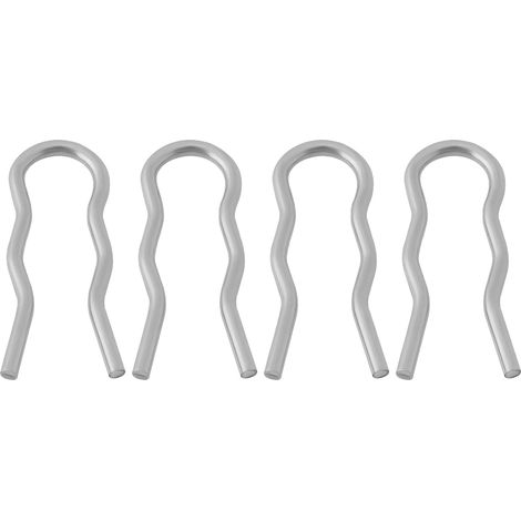 Lot de 4 Pinces à Ressort pour Machine à Café 6132101300 Pièce de Rechange Compatible avec Delonghi EC140B ECA13000 ECA13200 ECA13400 ECA13500N ECA13500S