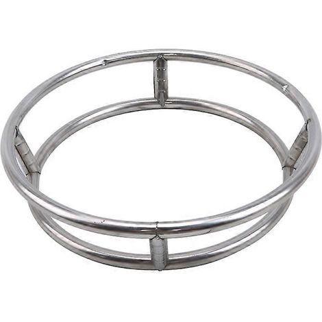 Support à wok rond en acier inoxydable de 28 cm/30 cm de diamètre, support pour casseroles, anneau pour marmites, étagère de haute qualité pour la cuisine