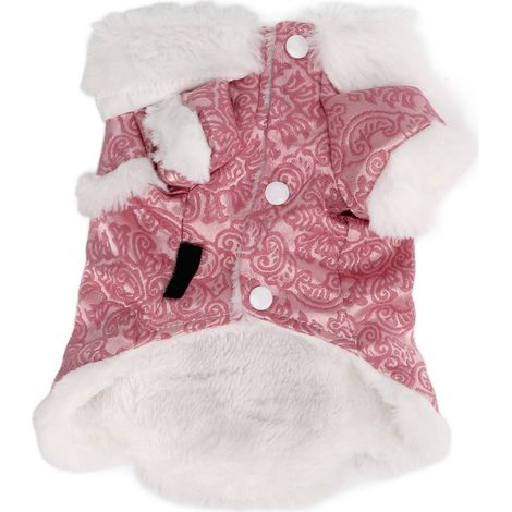 Robe d'automne et d'hiver pour petits chiens - Vêtements festifs chinois pour femmes - Taille XL (1/5)