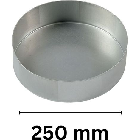 Deckel für Metall Rohr 250 mm (1/5)