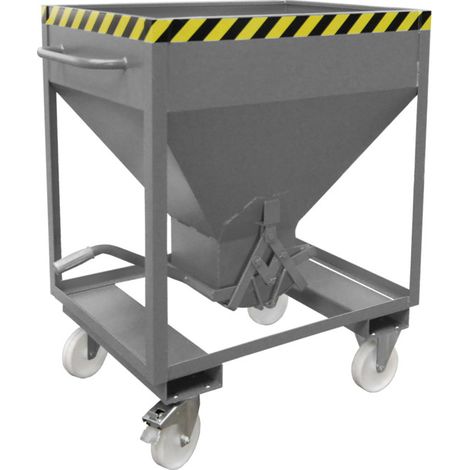 Bauer Südlohn Silos SRE 375, peint, gris souris