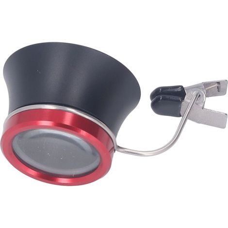 10-fache Vergrößerungslupe mit Clip, PE-Kunststoff-Reparaturlupe, Vergrößerungslinse für Schmuck, Uhrenteile, Beobachtung (1/5)