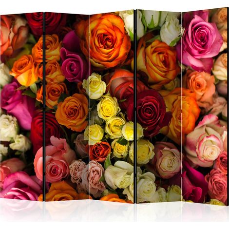 Paravento - Bouquet of Roses II [Room Dividers] - 225x172 (1/4)