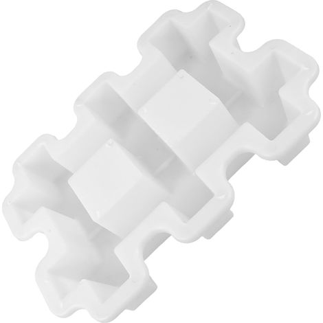 Moule à Briques Creuses Plastique Modèle Précis pour Pavage Béton Extérieur Moule Décoratif pour Allée Jardin et Balcon Démoulage Facile et Résultat Lisse (1/5)