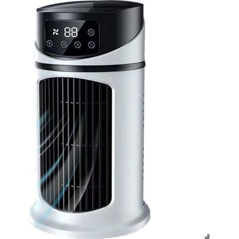 Mini condizionatore portatile - PZCC - Raffrescatore d'aria - Ventilatore USB - Umidificatore - Filtro in cotone (1/4)