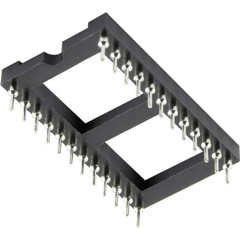 TRU COMPONENTS 1371862 IC-Fassung Rastermaß: 2.54 mm, 15.24 mm Polzahl: 48 1 St.