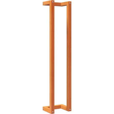 Maison Exclusive - Portasciugamani Marrone Cera 23x18x110cm Legno Massello di Pino