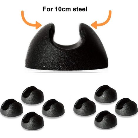 Housse de Protection pour Les Pieds des Jambes en épingle à Cheveux Top Nouveaux Patins de Sol Plus serrés Paquet de Quatre Protections de Clip supérieures Convient aux Pieds de Table de 10 mm (1/3)