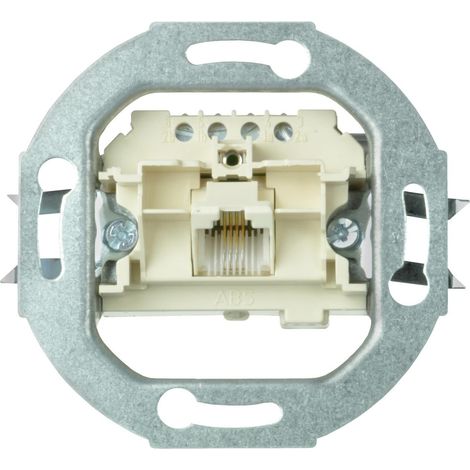 ELSO 663188 ANSCHLUSSDOSE UNGESCHIRMT 1X RJ45, 8-POLIG, EINSÄTZE