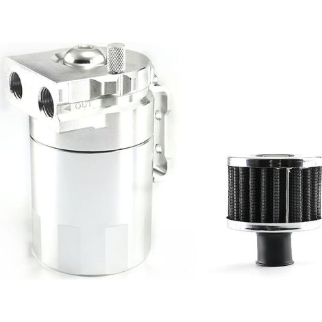 Tanque de recuperación de petróleo con filtro y ventilación, contenedor universal de aluminio con amortiguación de vibraciones OCC025 (1/5)