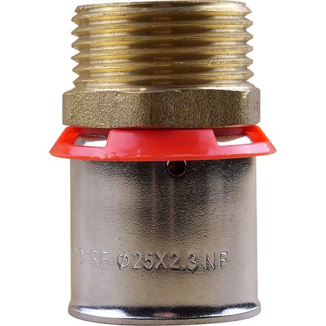 Raccord PER à sertir Ø25x2,3 - Femelle écrou Libre 3/4" (20/27) - IBP Bänninger (1/3)
