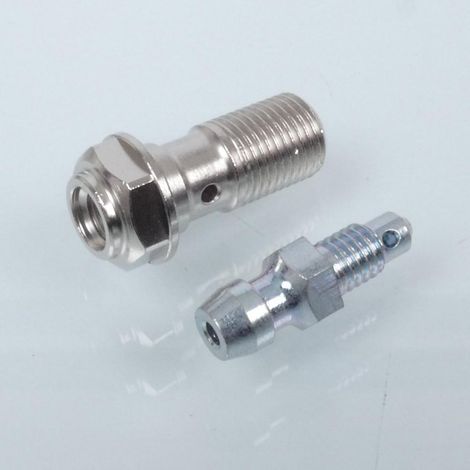 Vis raccord banjo frein France Equipement Ø10mm pas 100 avec (1/3)