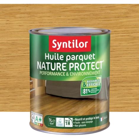 SYNTILOR Huile parquet Nature protect SYNTILOR incolore mat 1 l