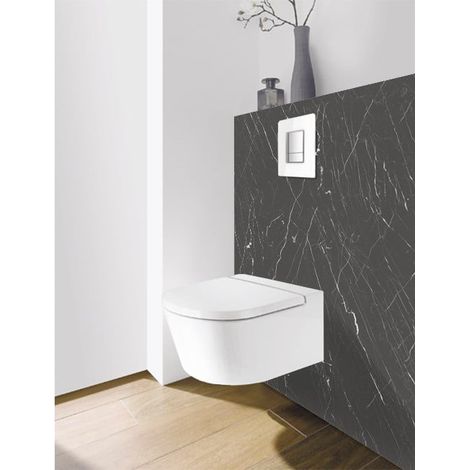 Panneau mural Decofast - Classique Chic - pour habillage Bâti-support - 1500 x 1200 x 3 mm - Nero - Lazer (1/2)