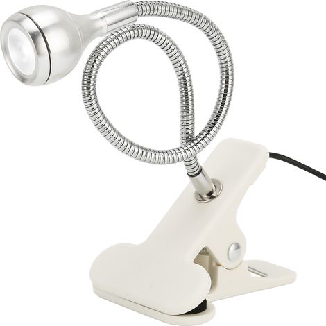 1W DC3-5V 360° USB-Schwanenhals-LED-Lampe aus Aluminiumlegierung, sofort einsatzbereit, zum Lesen und Reparieren (1/5)