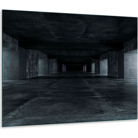 PIASTRA DI PROTEZIONE IN VETRO PER FORNELLO 60x52 TUNNEL (1/5)