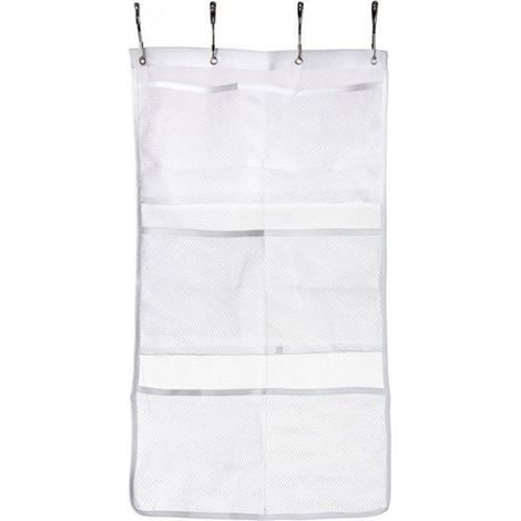 Panier À Linge - Maille Respirante - Structure Métallique Rigide - Pliable - 65 % Polyester Recyclé - 35 % Coton - Avec Revêtement PE Étanche - 1 Pièce (1/5)