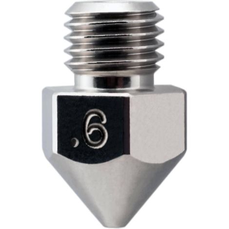 Micro swiss placcato ugello resistente all'usura per Creality CR-10S Pro/CR-10 MAX originale hotend SOLO (M6x.75mm filetti) .6mm (1/3)